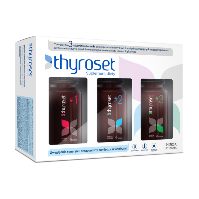 Thyroset - zestaw witamin przy Hashimoto